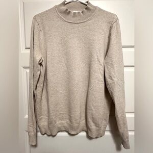 Beige Northern Reflections Mockneck Sweater